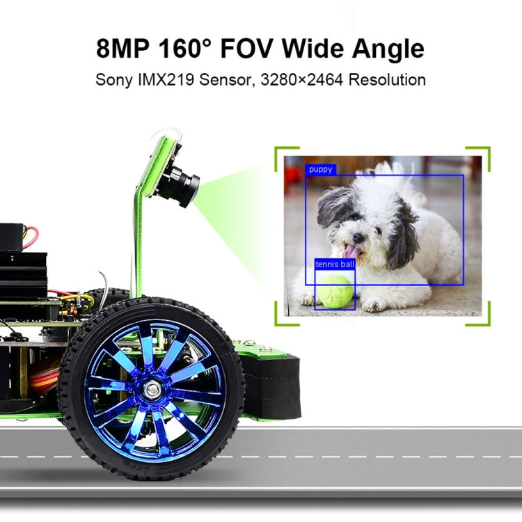 Waveshare JetRacer AI Kit, AI Racing Robot Powered by Jetson Nano, JetRacer AI Kit