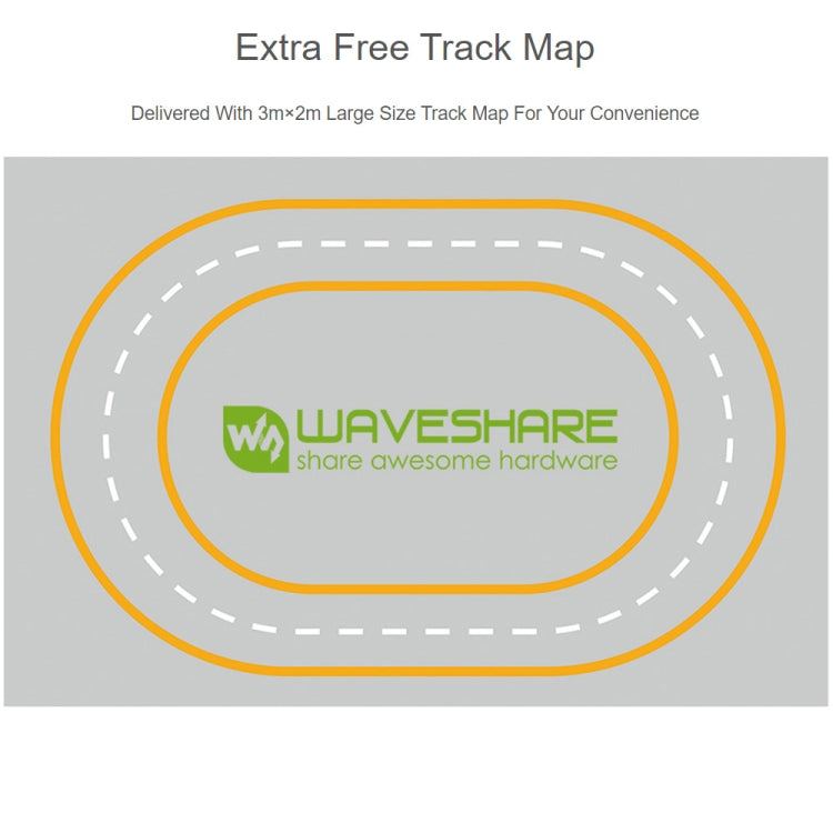 Waveshare JetRacer Pro 2GB AI Kit, High Speed AI Racing Robot Powered by Jetson Nano 2GB, Pro Version, EU Plug, JetRacer Pro 2GB AI  Kit