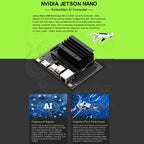 Waveshare JetRacer Pro 2GB AI Kit, High Speed AI Racing Robot Powered by Jetson Nano 2GB, Pro Version, EU Plug, JetRacer Pro 2GB AI  Kit