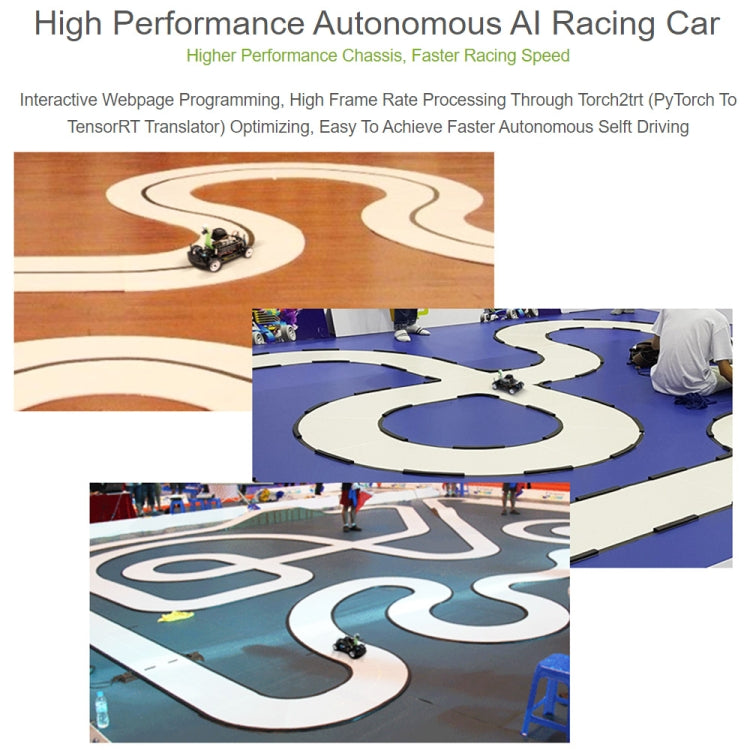 Waveshare JetRacer Pro 2GB AI Kit, High Speed AI Racing Robot Powered by Jetson Nano 2GB, Pro Version, EU Plug, JetRacer Pro 2GB AI  Kit