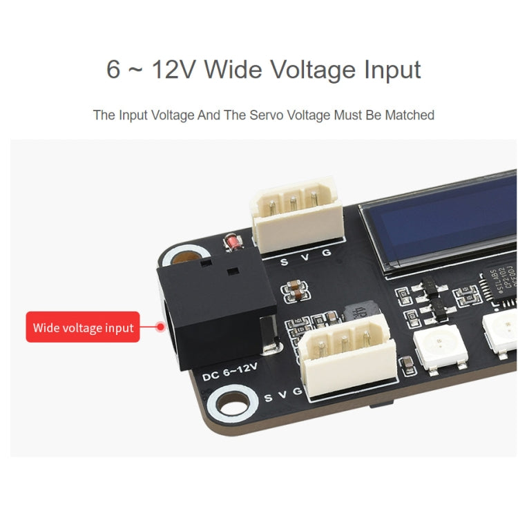 Waveshare ESP32 Servo Driver Expansion Board, Built-In WiFi and BT, 21593