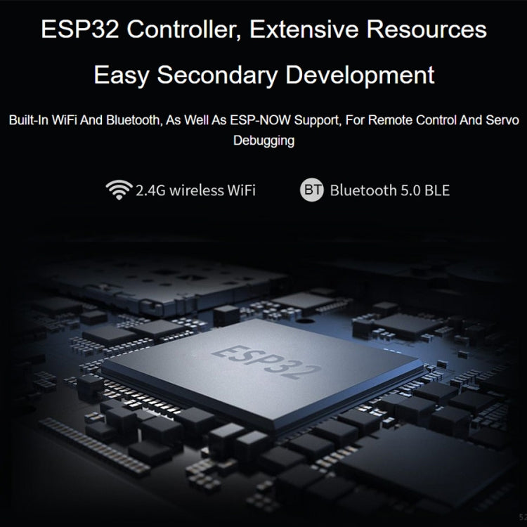 Waveshare ESP32 Servo Driver Expansion Board, Built-In WiFi and BT, 21593