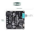 XY-C15H 20W Dual Channel HIFI Bluetooth 5.0 Stereo Digital Audio Power Amplifier Board without Shell, without Shell