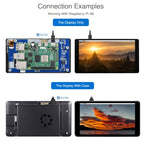 Waveshare 5.5 inch 1440 x 2560 2K Capacitive Touch LCD Display IPS Screen for Raspberry Pi , HDMI Interface, 5.5 inch
