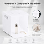 20cm Include 2 LED Panels Folding Portable 1100LM Light Photo Lighting Studio Shooting Tent Box Kit with 6 Colors Backdrops (Black, White, Yellow, Red, Green, Blue), Unfold Size: 24cm x 23cm x 23cm