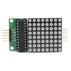 MAX7219 New Red Dot Matrix Module Support Common Cathode Drive with 5-Dupont Lines for Arduino