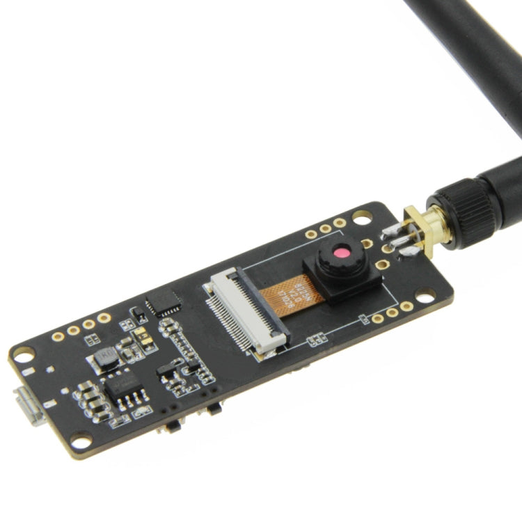 TTGO T-Journal Lens Camera Module OV2640 SMA WiFi 0.91 OLED Development Board with 3dbi Antenna, T-Journal Lens