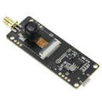 TTGO Fish-eye Lens Camera Module OV2640 SMA WiFi 0.91 OLED Development Board with 3dbi Antenna, Fish-eye Lens