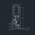 TTGO T-Koala ESP32 WiFi Bluetooth Module 4MB Development Board Based ESP32-WROVER-B, ESP32-WROVER-B