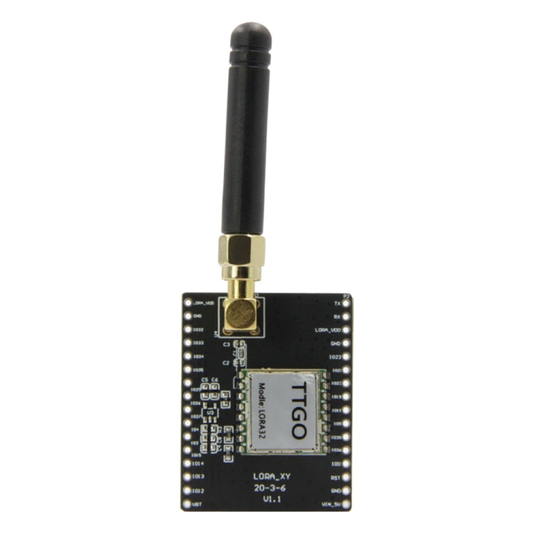 TTGO 868 MHz Shield ESP32 WiFi Bluetooth 18560 Battery Holder Solar Charge Module Development Board, 868 MHz Shield