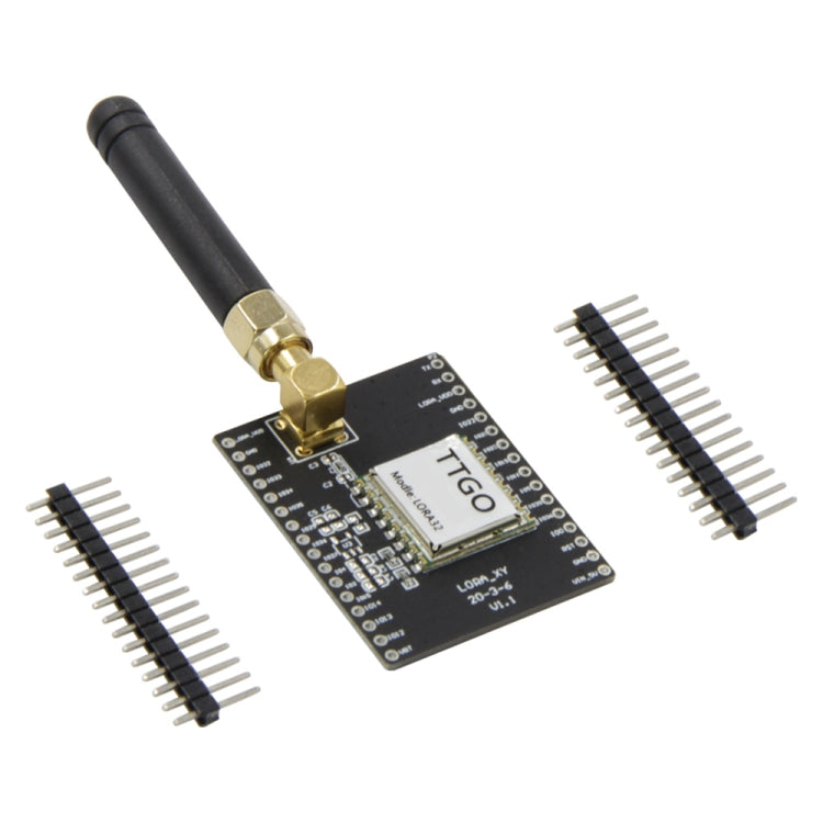 TTGO 915 MHz Shield ESP32 WiFi Bluetooth 18560 Battery Holder Solar Charge Module Development Board, 915 MHz Shield