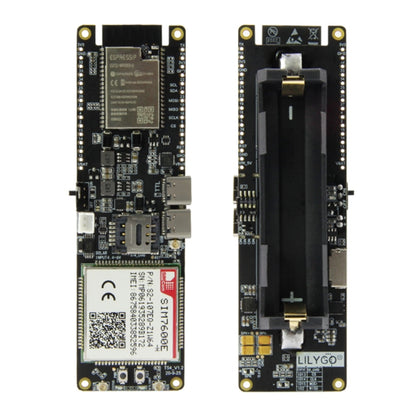 TTGO T-SIM7600E-H ESP32 WiFi Bluetooth 18560 Battery Holder Solar Charge Module Development Board, T-SIM7600E-H