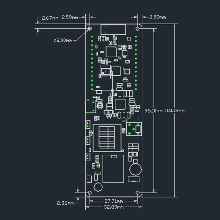 TTGO T-Beamv1.0 ESP32 Chipset Bluetooth WiFi Module 433MHz LoRa NEO-6M GPS Module with SMA Antenna, Original Version, Original Version 433MHz
