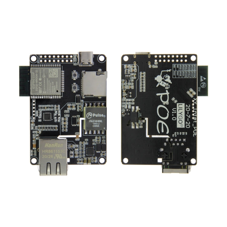 TTGO T-Internet-POE ESP3 Module Ethernet Adapters Extension Board, Ethernet Adapters