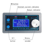 ZK-4KX CNC DC-DC Buck Boost Converter Module CC CV 0.5-30V 4A Adjustable Step Down Up Voltage Regulator, 0.5-30V