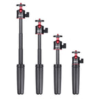RUIGPRO Multi-functional Foldable Tripod Holder Selfie Monopod Stick with Ball Head for DJI, Insta360, GoPro and Other Action Cameras, Tripod Monopod