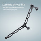 Aluminum Extension Arm Grip Extenter for DJI, Insta360, GoPro and Other Action Cameras