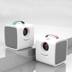 W-S1 10W Children Video Projector 30 Lumens HD 1080P LCD Technology, Support AV / USB / Mini SD Card / HDMI / Audio