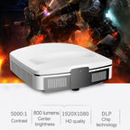 Wejoy K5+ 3400 Lumen 1280x1080 1080P Android 5.1 HD Bluetooth WiFi Smart 3D Ultra-Short Focus Projector, Support HDMI x 2 / USB x 2 /  Micro SD Card