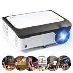 Wejoy L6 5 inch 200 ANSI Lumen 1920 x 1080P HD Smart Projector, Support 1 x AV / 1 x VGA / 1x HDMI / 2 x USB,  Normal Version, Normal Version