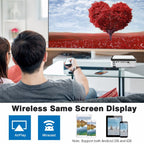 Wejoy L6 5 inch 200 ANSI Lumen 1920 x 1080P HD Smart Projector, Support 1 x AV / 1 x VGA / 1x HDMI / 2 x USB,  Normal Version, Normal Version
