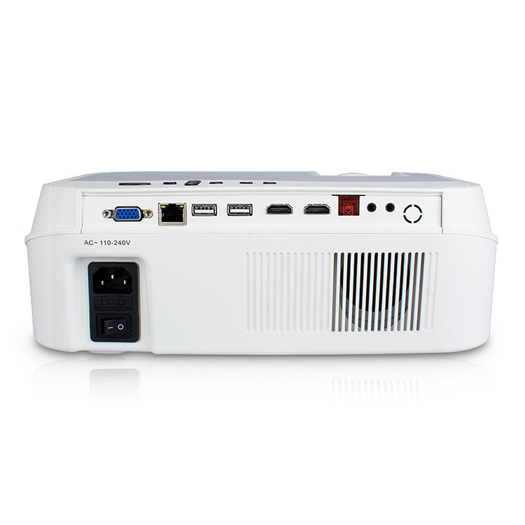 VS626 Android 3500ANSI Lumens 1080*720 Resolution LED+LCD Technology Smart Projector, Support AV / HDMI / SD Card / USB / VGA, Android