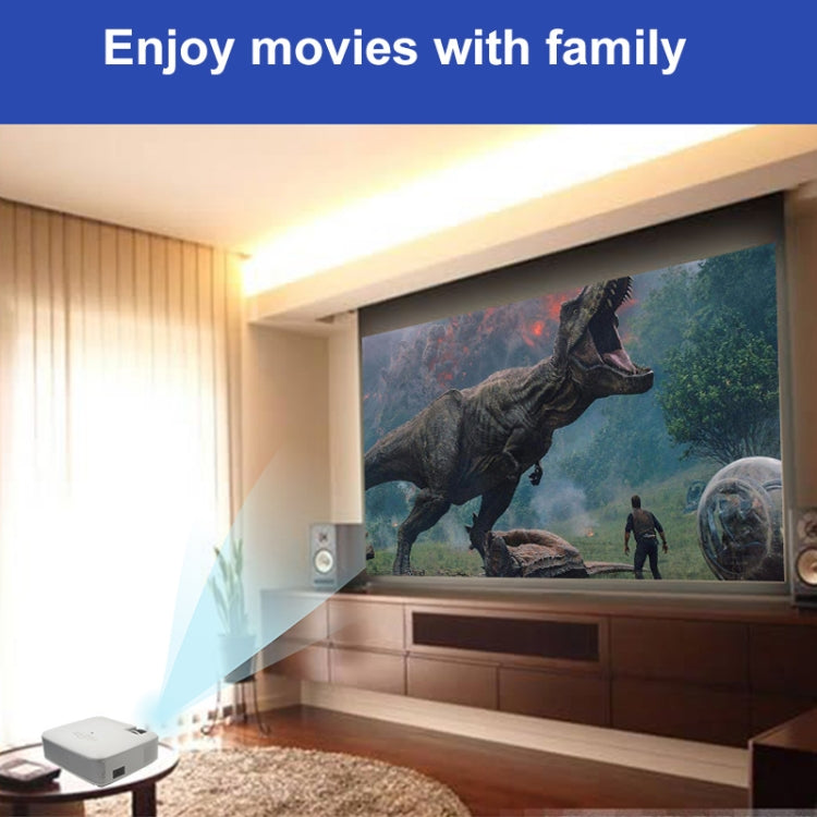 D40S 1600 Lumens Portable Home Theater LED HD Digital Projector, D40S