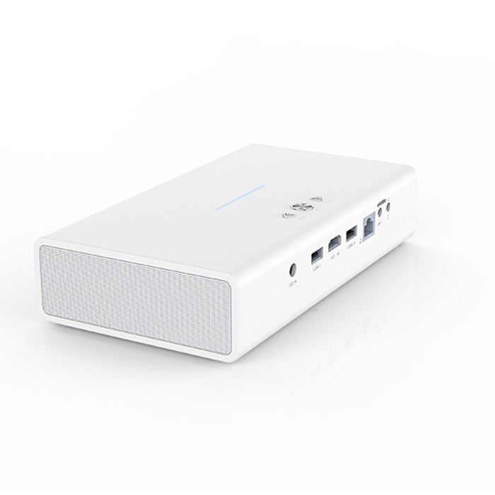 TOUMEI V6 3800 Lumens Android 9.0 3D Smart DLP Projector, 2GB+32GB, Support Dual Band WiFi / Bluetooth / HDMI / TF Card / RJ45