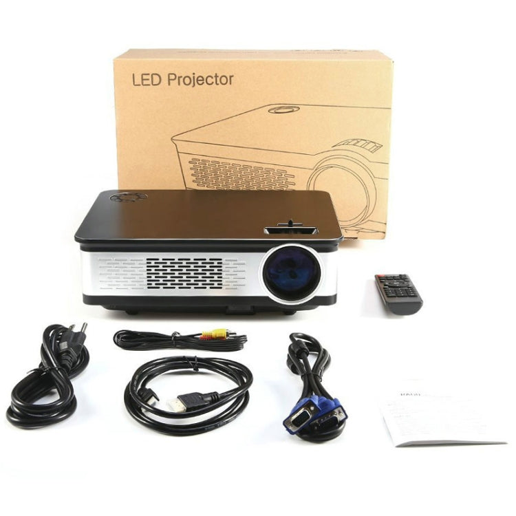 Wejoy L2 300ANSI Lumens 5.8 inch LCD Technology HD 1280*768 pixel Projector with Remote Control,  VGA, HDMI, L2