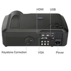 Wejoy L3 300ANSI Lumens 5.8 inch LCD Technology HD 1280*768 pixel Projector with Remote Control,  VGA, HDMI, L3