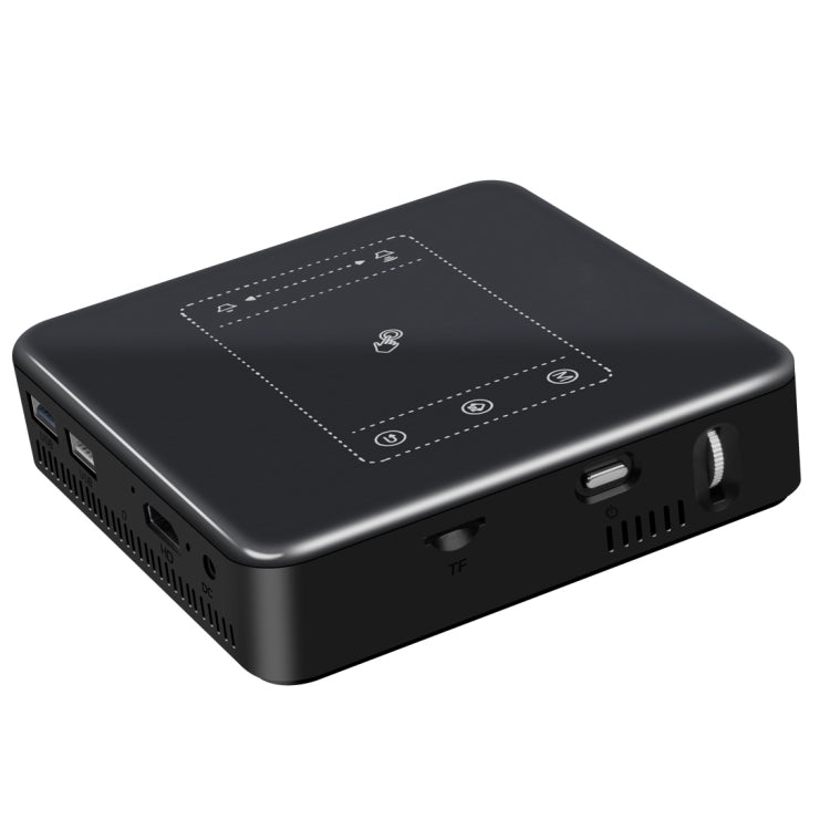 Wejoy DL-S10 120ANSI Lumens 854x480 Smart Mini Projector, RK3328 ARM Cortex-A53 Quad Core 1.5GHz CPU, 2GB+16GB, Android 7.1.2, Bluetooth, WiFi, HDMI, DL-S10