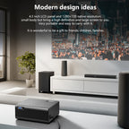 RD825 1280x720 2200LM Mini LED Projector Home Theater, Support HDMI & AV & VGA & USB, Smart Version, Smart Version