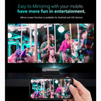 RD825 1280x720 2200LM Mini LED Projector Home Theater, Support HDMI & AV & VGA & USB, Smart Version, Smart Version