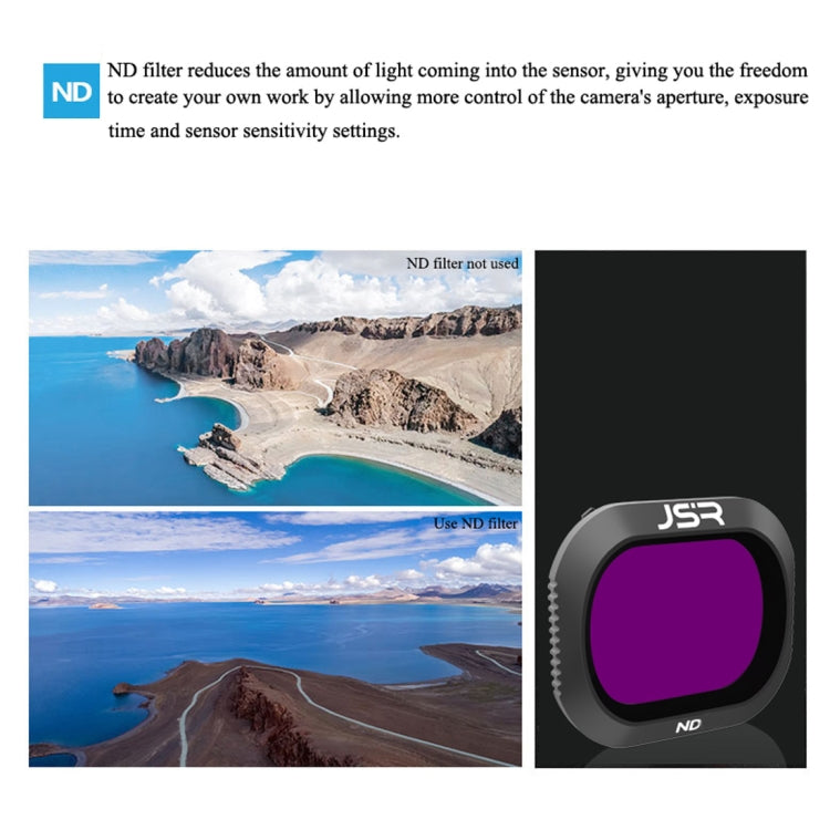 JSR Drone ND16 Lens Filter for DJI MAVIC 2 Pro, ND16 Filter