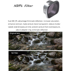JSR KS ND8PL Lens Filter for DJI FPV, Aluminum Alloy Frame, ND8PL