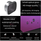 JSR KS ND64PL Lens Filter for DJI FPV, Aluminum Alloy Frame, ND64PL
