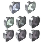 JSR KS 8 in 1 Star+NIGHT+ND8+ND16+ND32+ND64+MCUV+CPL Lens Filter for DJI FPV, Aluminum Alloy Frame, 8 in 1