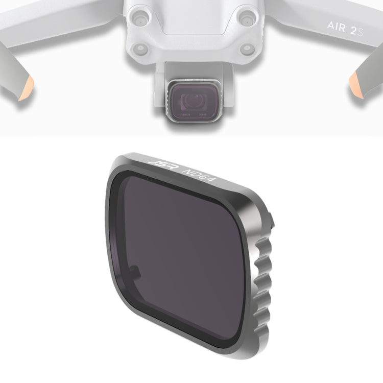 JSR KS ND64 Lens Filter for DJI Air 2S, Aluminum Frame, ND64