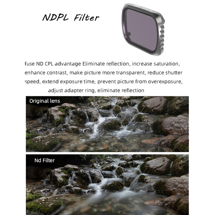 JSR KS ND8PL Lens Filter for DJI Air 2S, Aluminum Frame, ND8PL