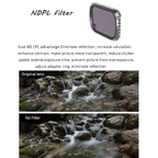 JSR KS ND64PL Lens Filter for DJI Air 2S, Aluminum Frame, ND64PL