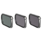 JSR KS CPL + ND8 + ND16 Lens Filter for DJI Air 2S, Aluminum Frame, CPL + ND8 + ND16