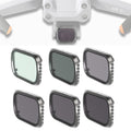 JSR KS 6 in 1 UV + CPL + ND4 + ND8 + ND16 + ND32 Lens Filter for DJI Air 2S, Aluminum Frame, UV + CPL + ND4 + ND8 + ND16 + ND32