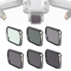 JSR KS 6 in 1 UV + CPL + ND4 + ND8 + ND16 + ND32 Lens Filter for DJI Air 2S, Aluminum Frame, UV + CPL + ND4 + ND8 + ND16 + ND32