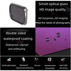 JSR KS 6 in 1 UV + CPL + ND4 + ND8 + ND16 + ND32 Lens Filter for DJI Air 2S, Aluminum Frame, UV + CPL + ND4 + ND8 + ND16 + ND32