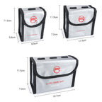 RCSTQ for DJI FPV Combo 2 x Batteries Li-Po Safe Explosion-proof Storage Bag, For DJI FPV Combo 2 x Batteries