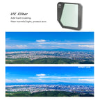 JSR Drone 6 in 1 MCUV+CPL+ND8+ND16+ND32+ND64 Lens Filter for DJI Mavic 3, MCUV+CPL+ND8+ND16+ND32+ND64