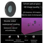 JSR 4 in 1 UV CPL ND8 ND16 ND32 ND64 Lens Filter For DJI Osmo Action 3, 6 in 1