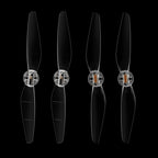 For DJI Mini 4 Pro / Mavic Mini 3 Pro STARTRC 2 Pairs Color LED Flash Lamp Low Noise Propellers, For DJI Mavic Mini 3 Pro