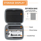 For Insta360 Flow Gimbal Sunnylife Portable Storage Bag Box, For Insta360 Flow Gimbal
