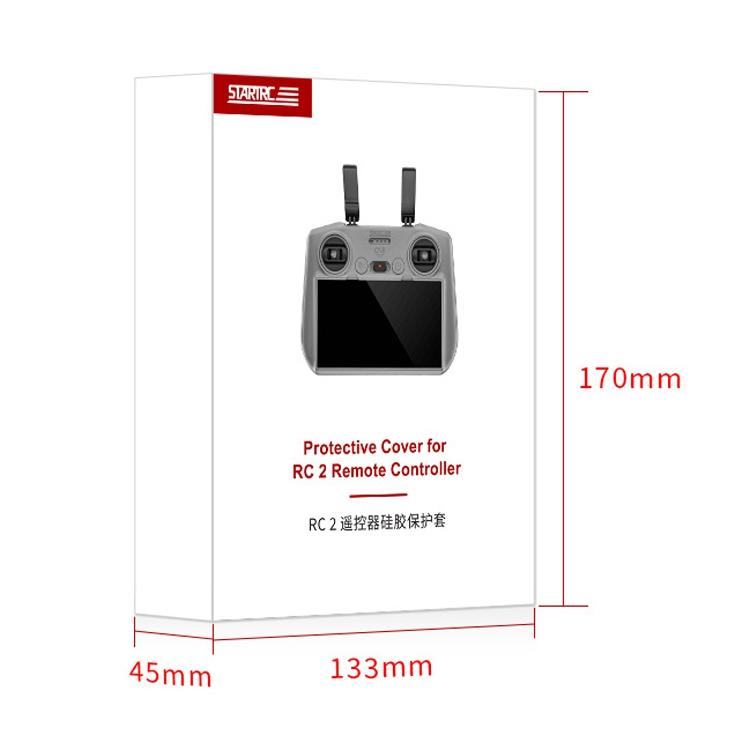 For DJI Air 3 / RC2 Remote Control STARTRC Silicone Shockproof Anti-scratch Case, For DJI Air 3 / RC2 Remote Control